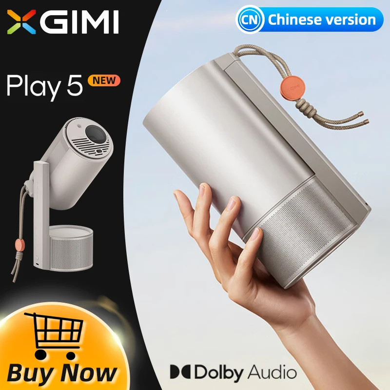 XGIMI Play 5 Full HD 1080P Mini projector Portable Outdoor Beamer 