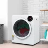 Electric Compact Laundry Clothes Dryer Tumble Dryer Easy Control Panel with LED display for Variety Drying Mode Portable Dryer 5