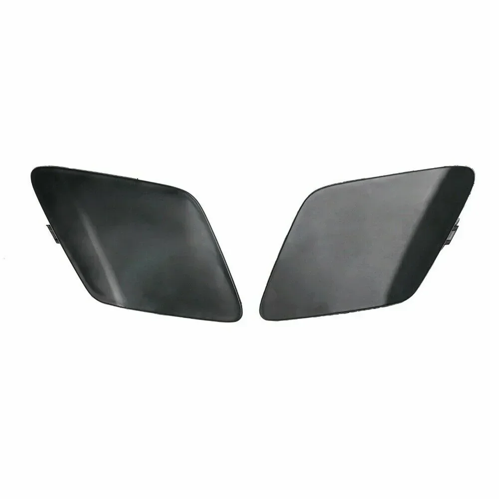 Bumper Tow Hook Cover 2pcs Left & Right Side Front Bumper Tow Hook Eye Cover Plastic Black Fit For Toyota Prius