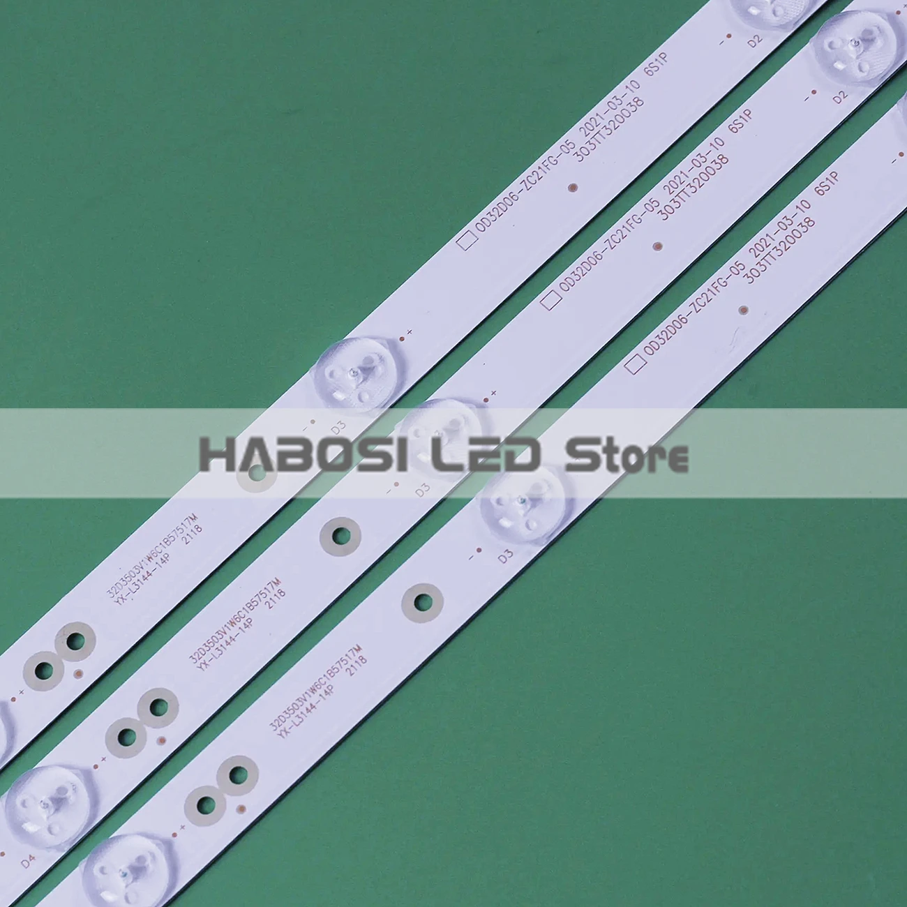 3pcs LED DVB PM1320083HCATS DVX3 G035 DVX332 A320SD5G22 OD32D06 0D32D06 ZC21FG 05 2015 11 06 6S1P 303TT320038 SP LED32 ATV 32 3