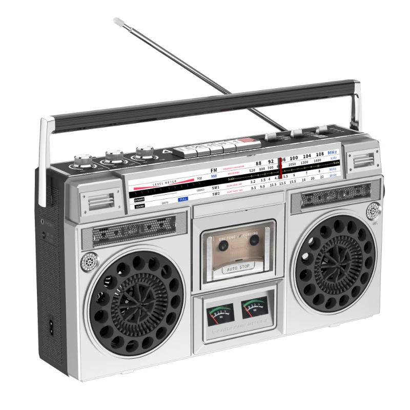 

High Quality Retro Vintage Cassette Recorder with Stereo