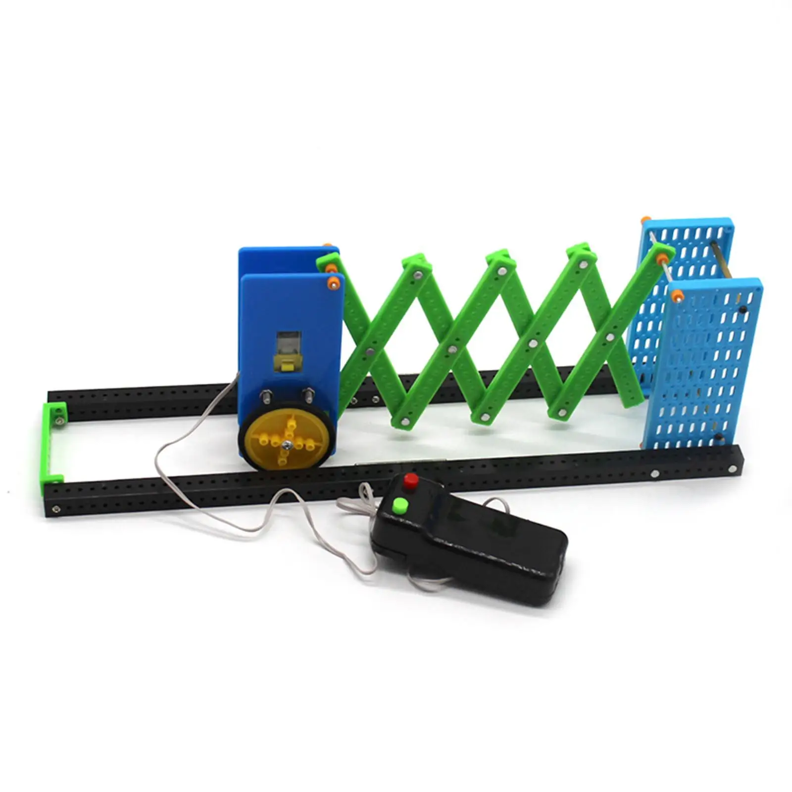 

Science Experiment Set Remote Control DIY Retractable Gate Door Model Set for Kids 3D Handmade Homeschool Supplies Stem Project
