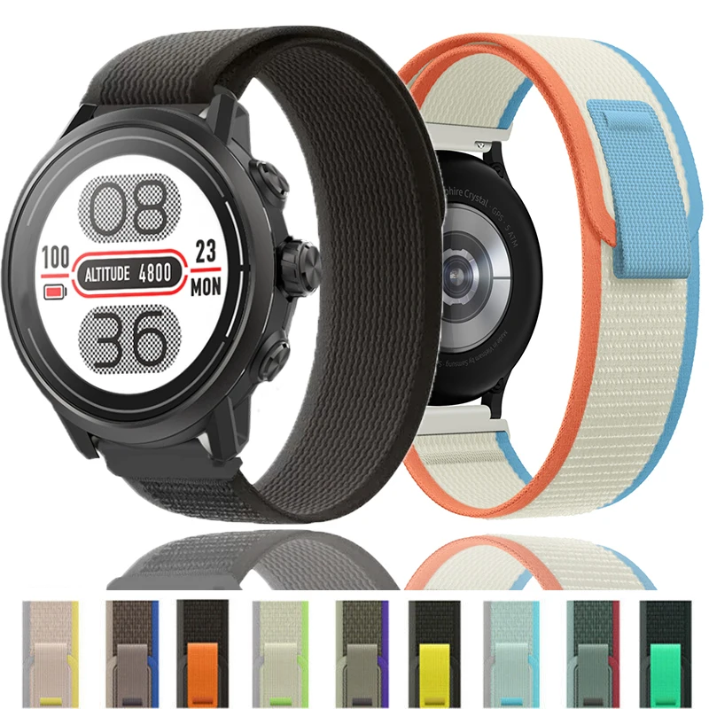Premium Nylon Loop Sport Watch Strap - Adjustable Bracelet in Multiple Sizes