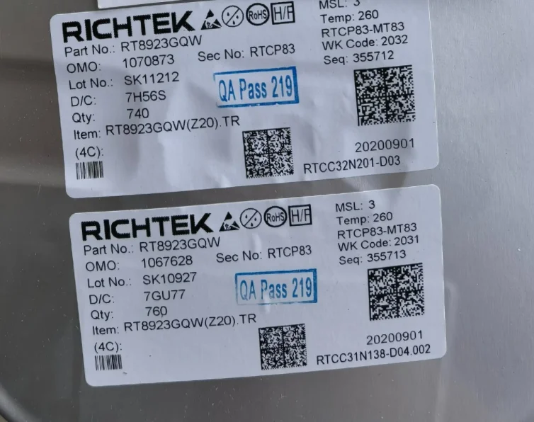 

Бесплатная доставка, 5 шт./партия, RT8941GQW RT8923GQW RT8900GC RT8926BGQW RT8939AGQW RT8979WSC RT8948AGQW RT8923AGQW, новый и оригинальный