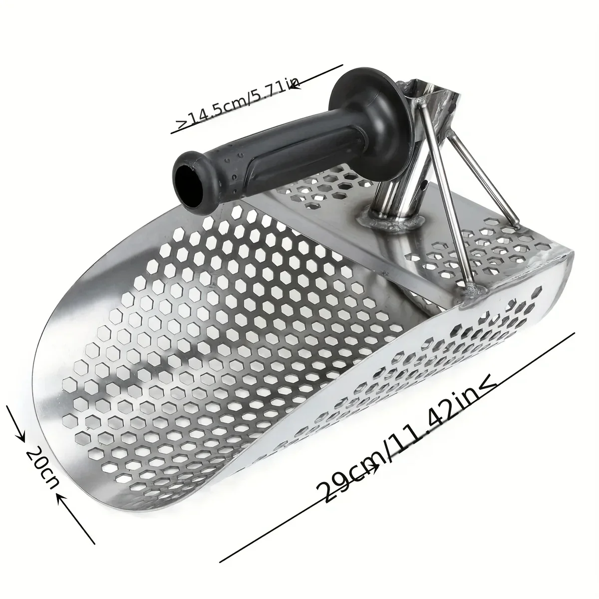 Hot Sell Sand Scoop for Metal Detecting Metal Detector Beach Finds Scoop Equipment Garden Gadgets Utensils Supplies Sand Scoop 6
