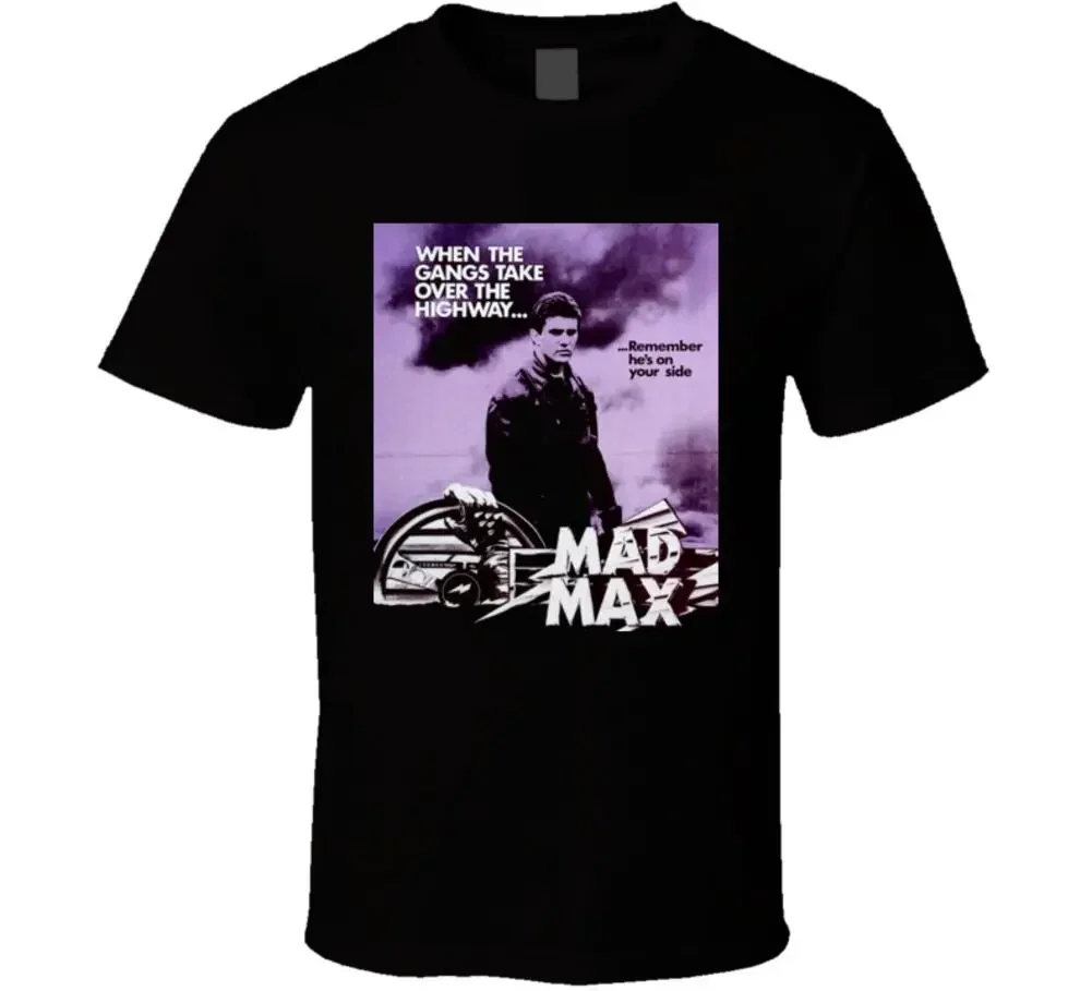 Australia Mel Gibson Movie Poster Mad Max Action T Shirt