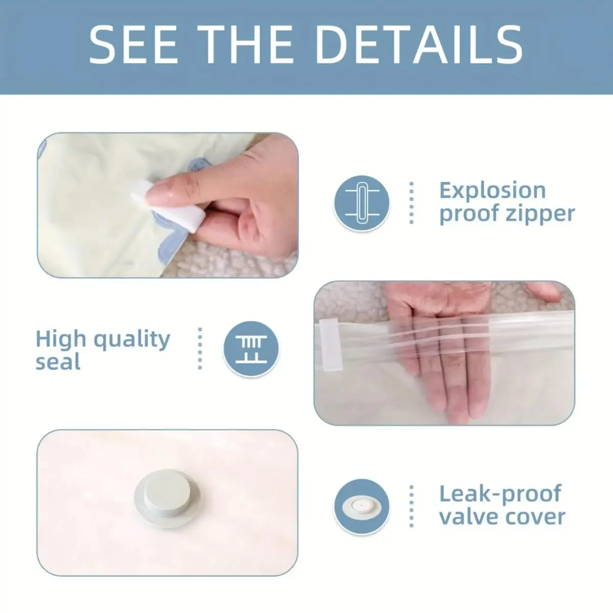 Vacuum Storage Bags More Space Saving For Comforters Clothes Pillow Bedding Blanket Cleaner Bag Closet For Garden Tool Home 3