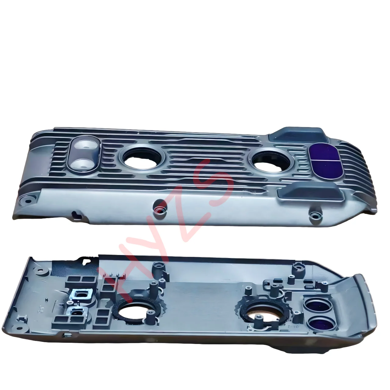Coque inférieure gris clair pour DJI Mini 3 Pro posée sur une surface, prête pour le remplacement du drone