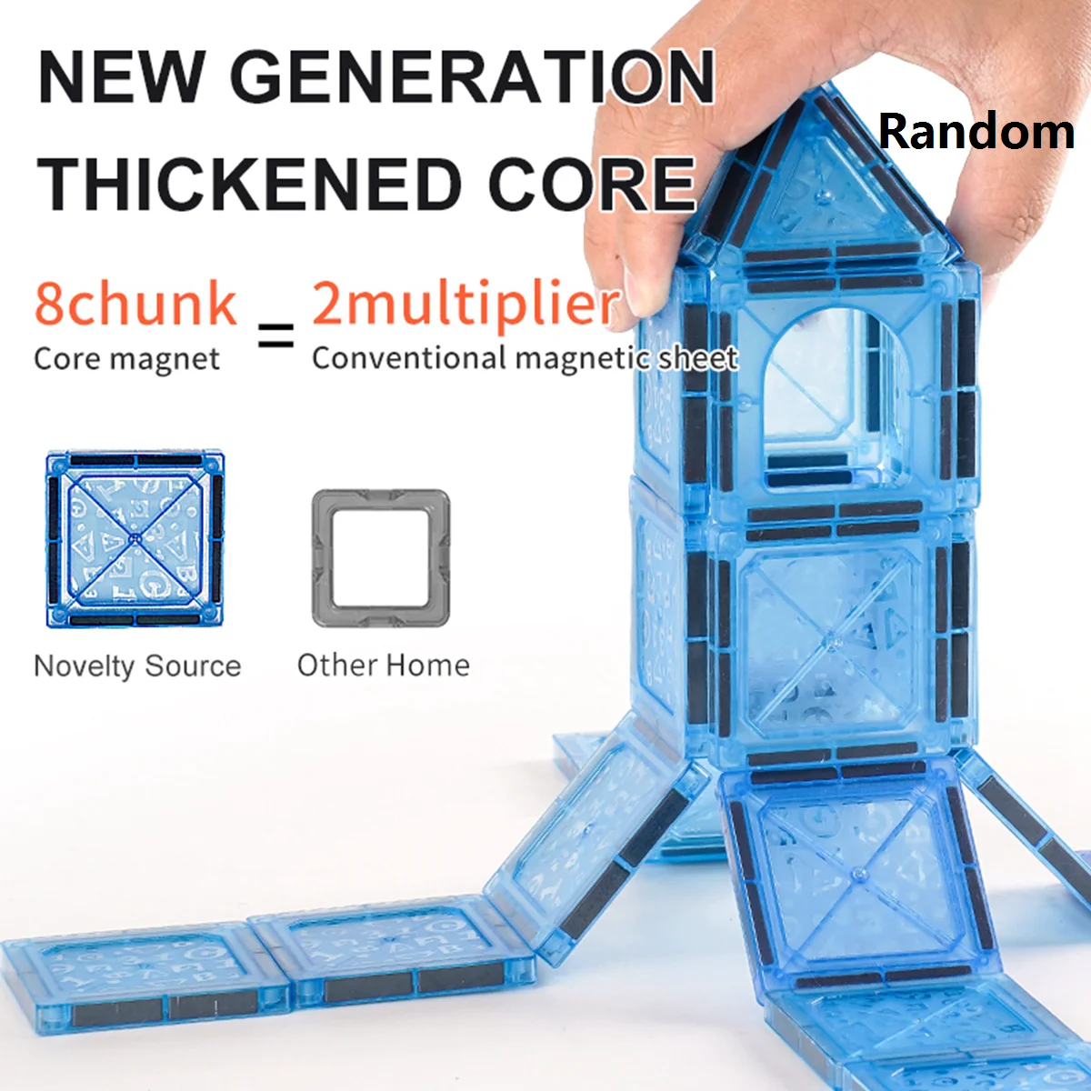 Magnetic Building Blocks Kids Toys Toddler Magnet Toys Magnetic Building Blocks Sea Animal Scene Preschool Learning Sensory