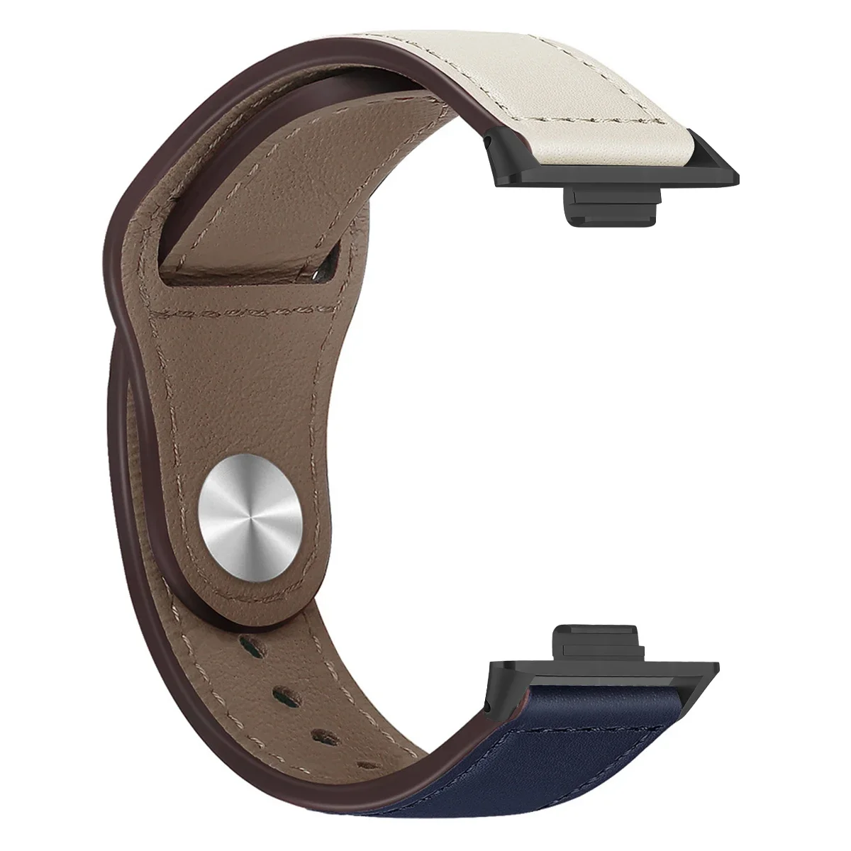 Premium Leather Band Wrist Strap for Smart Watches - Stylish Accessory Compatible with Multiple Models