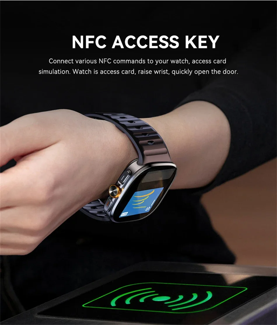 5G/4G Full Network GPS Smart Watch 2.40 inch Big HD Screen Video Call WIFI 8GB+128GB RAM 2100mAh Google Play Sim Card Smartwatch