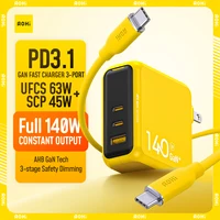 AOHI Magcube Pro 140W GaN Charger PD3.1 3-Port