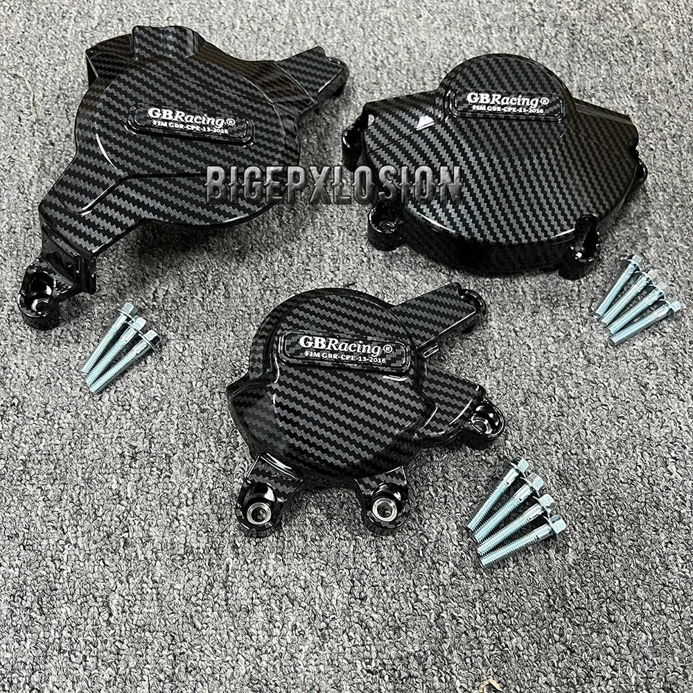 NEWCBR600RRCarbonFiberPrintingMotorcyclesEngineProtectiveCover