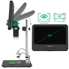 Andonstar AD210 Digital Microscope 12 Million Pixels IPS Touching Screen 260X Magnification Soldering Microscope LED Fill Light 5