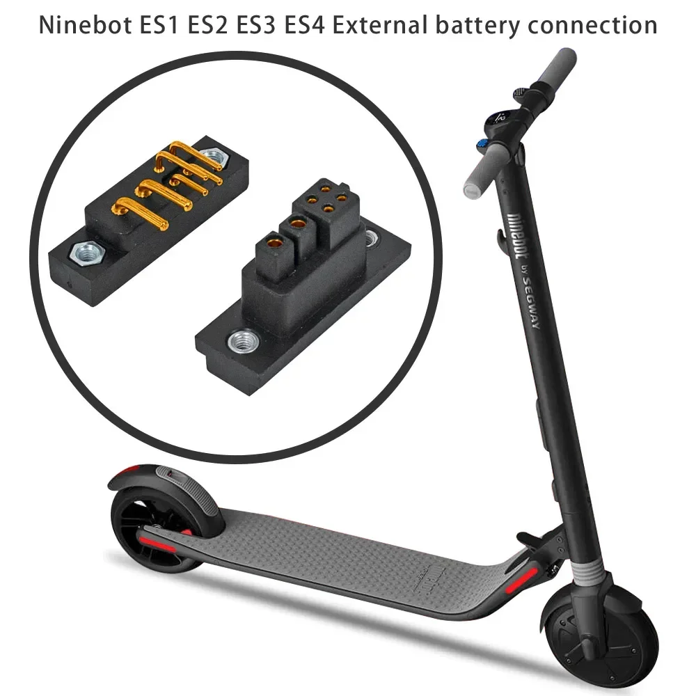 Schaltungen Dashboard Control Board Outlet Buchse Teile Für Segway Ninebot ES1/ES2/ES3/ES4 Externe Batterie stecker link Buchse – Detail 1