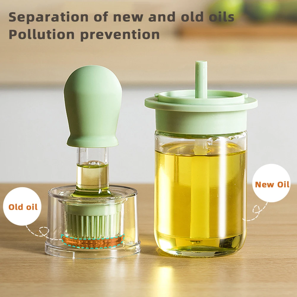 Silicone Brush Oil Tool Quantitative Controllable Oil Tool For Home