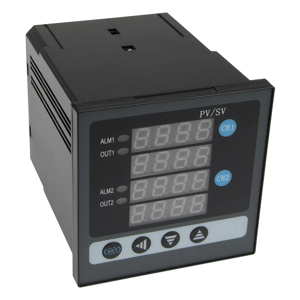 

XMTA-JK2 96*96mm RS485 modbus interface 2 ways 2 PIDs digital temperature controller relay SSR output (not include SSR)
