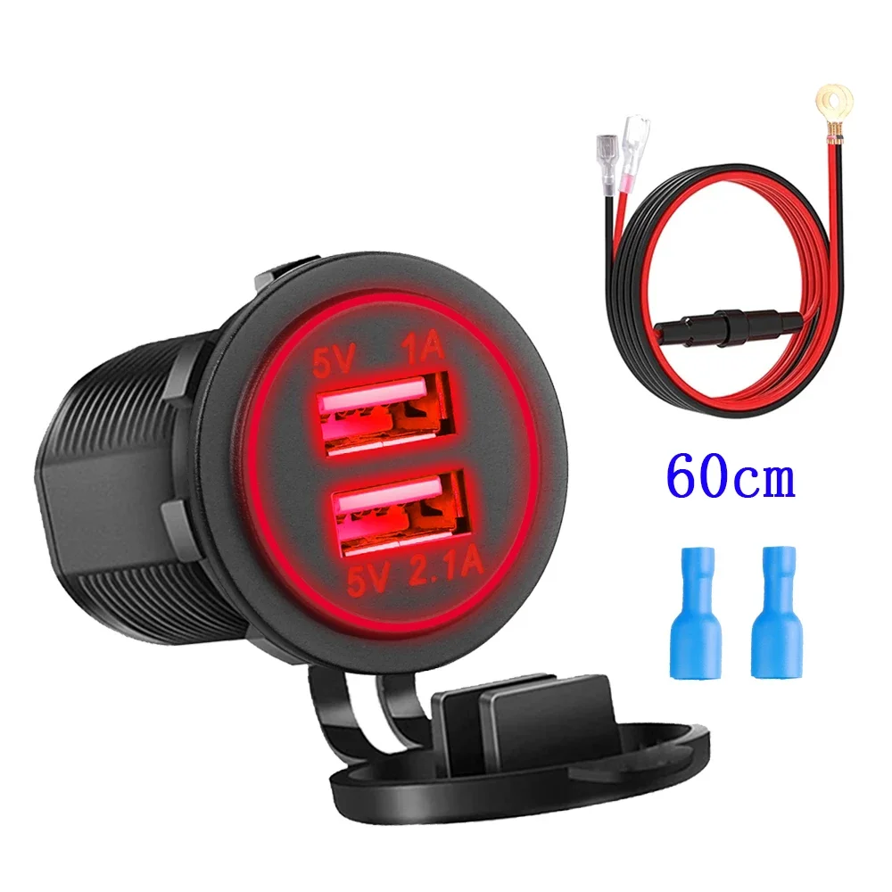Red USB With wire