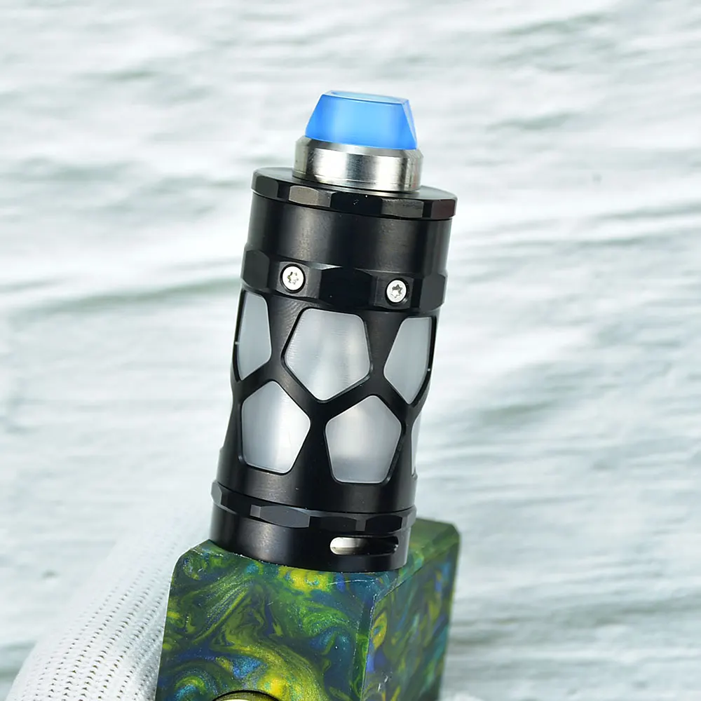 

Taifun GT5 RTA 25mm taifun GTV rta Atomizer 6ml 510 drip tip Vaporizer Atomizer vs Taifun gtr rta dvarw mtl fl rta Vape Tank