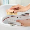 Shoe cleaning brush set, 3 pieces - soft brush, medium universal brush and hard brush - Premium sneaker brush, three different h 2