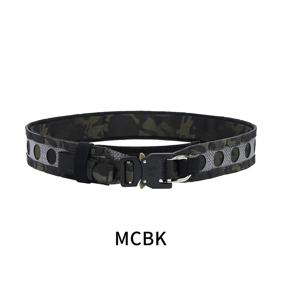 Tactical Bison Belt MOLLE Belts Quick Release Rigger Inner & Outer Airsoft Heavy Duty Belt Nylon Combat Gear Hunting Accessory