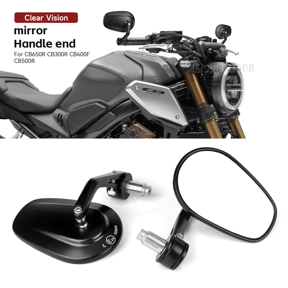 

Задние Зеркала на руль мотоцикла для Honda CB650R CB190R CB250R CB300R CB400 CB500 CB1000R аксессуары
