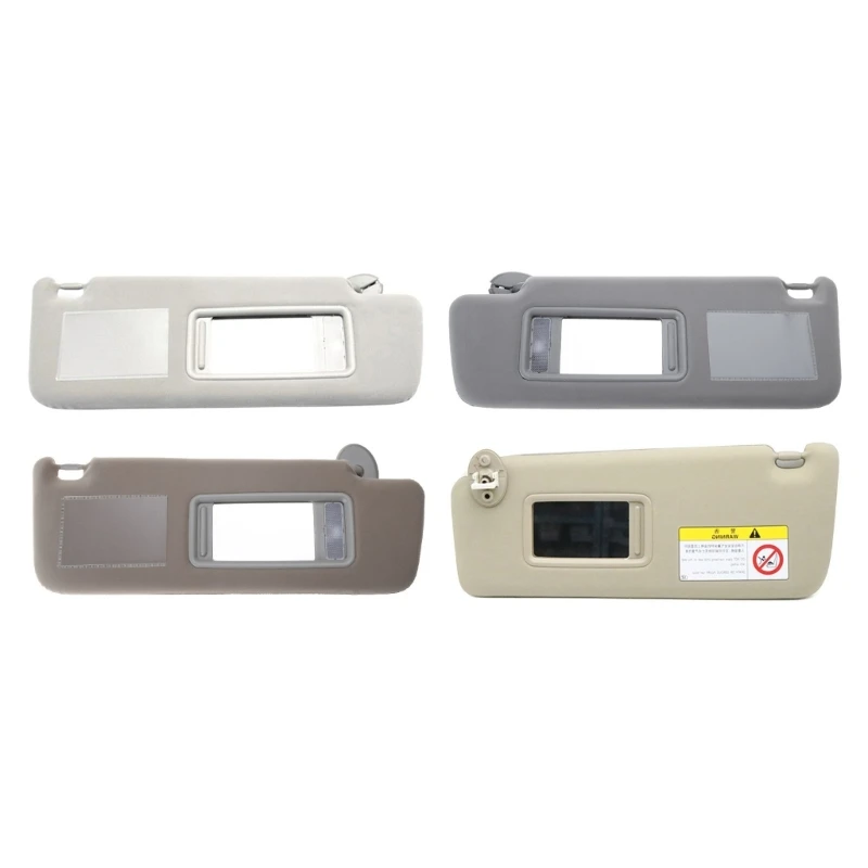 

03KB Visor for Land Cruiser-Prado 2002-2010 7432060850B1 with Makeup Mirror Passenger/Driver Side Car Interior Sunshield