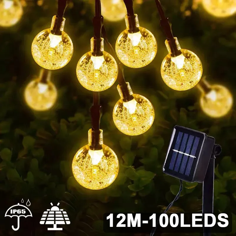 Solar Globe String Lights Outdoor Outdoor Led Globe String Lights String Light Aliexpress