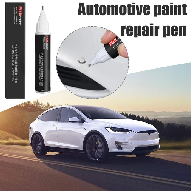 Paint Fixer Pen For Car Auto Coat Scratch Clear Repair Paint Pen Black  White Car Paint Fixer Repair Wheel Hub For Tesla Mod – the best products in  the Joom Geek online