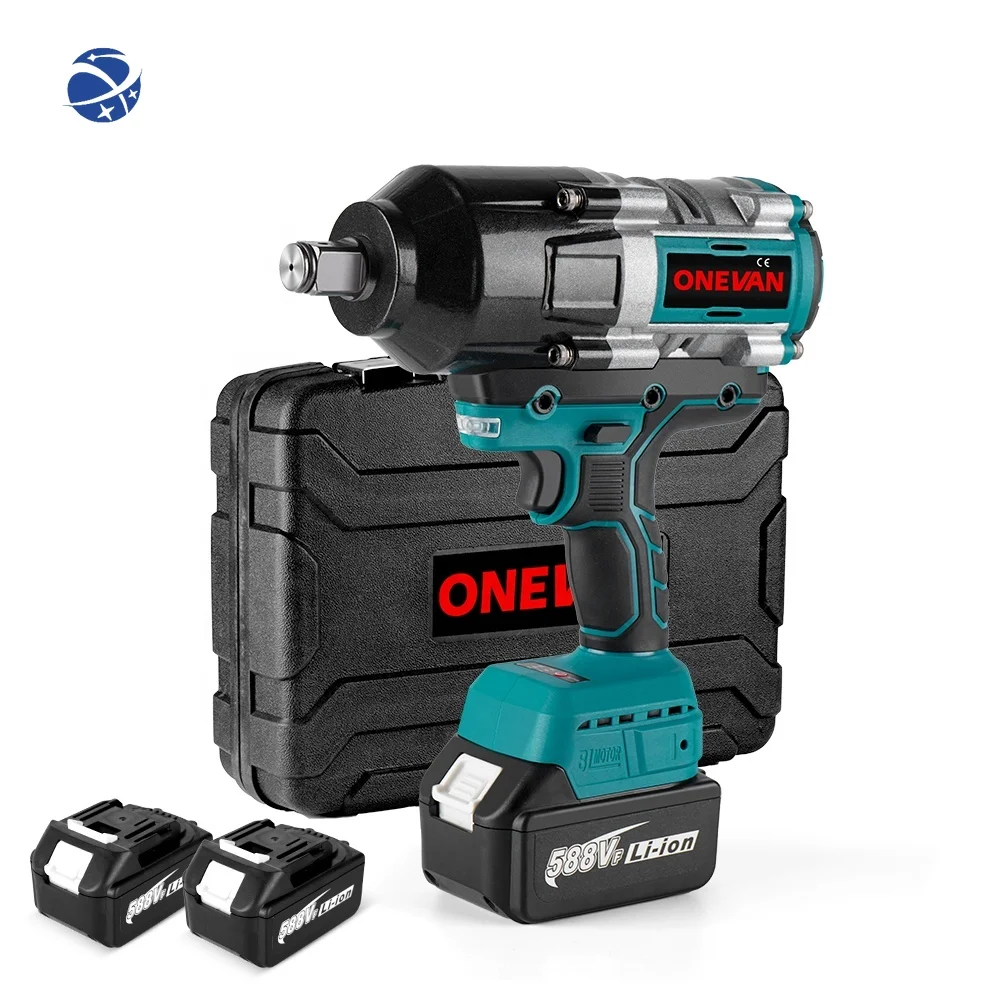 

3100N.M High Torque Brushless Electric Impact Wrench Screwdriver Cordless Wrench Power Tools for Makita 18V Battery