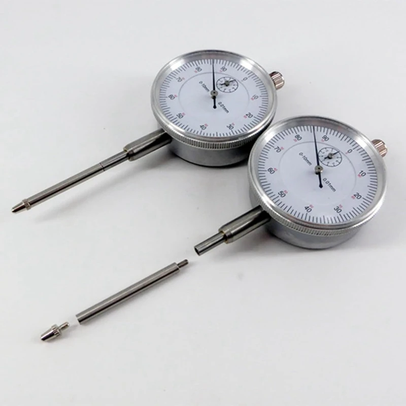 Dial indicator gauge dial indicator dial indicator extension stem rod set M2.5 thread 10-100Mm extend rod measurement for dial & digital indicators 6Pcs