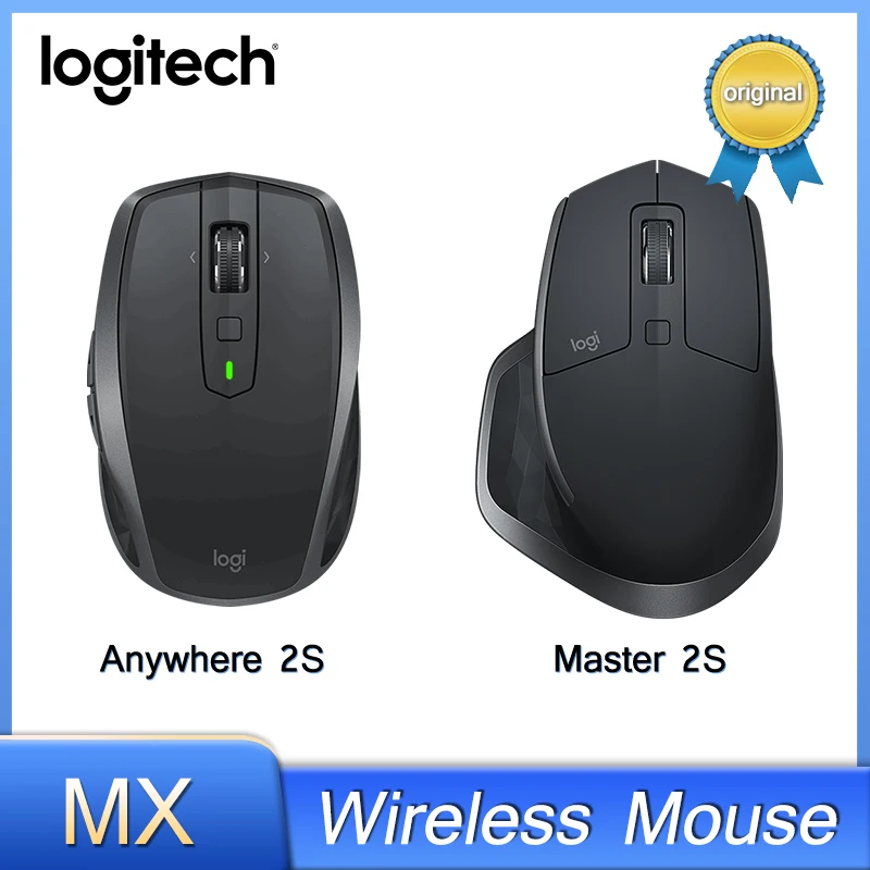 Original Logitech Mx Master 2s Anywhere 2s Wireless Mobile Mouse Rechargeable Upto 3 Apple Mac And Windows Computers - Mouse - AliExpress