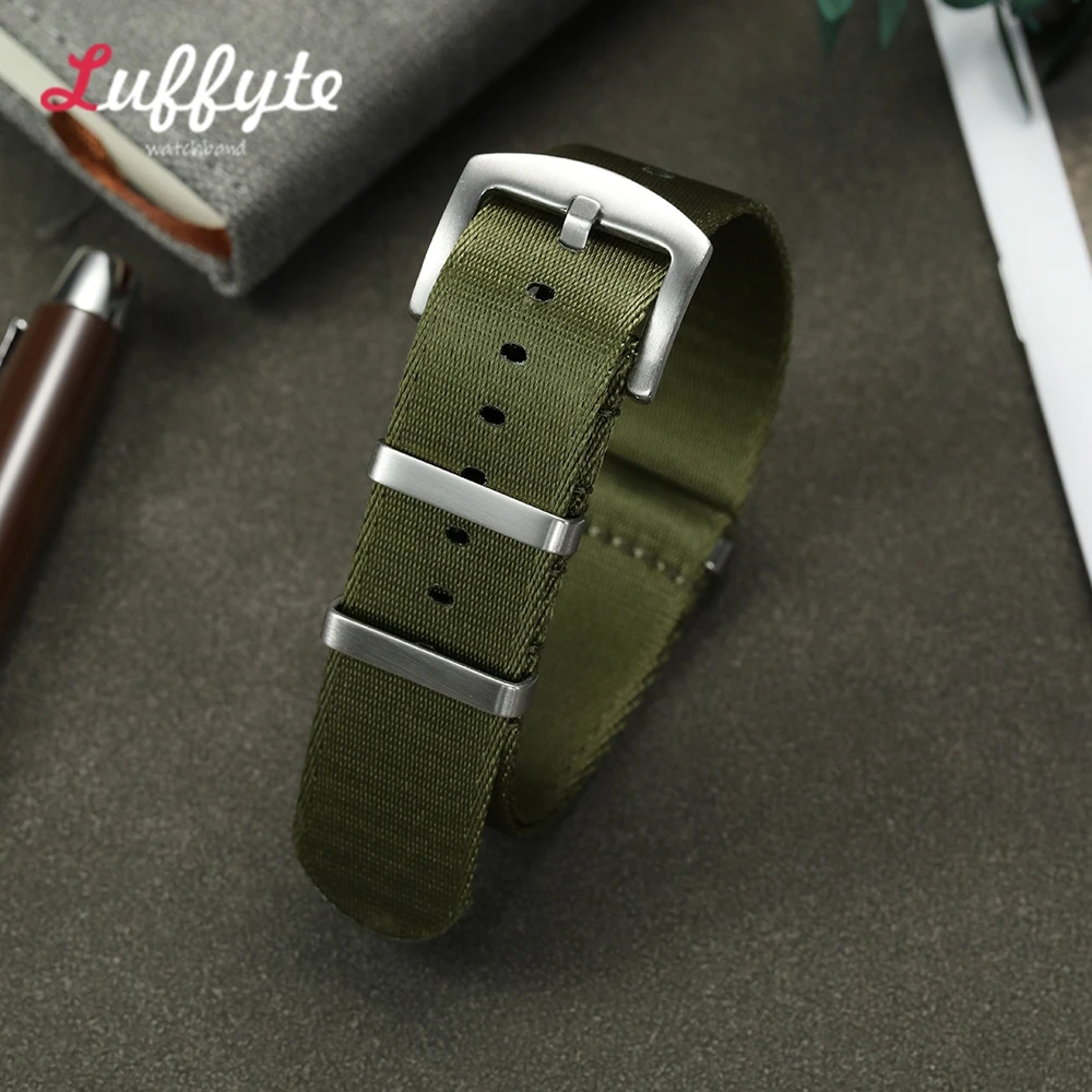 Premium Soft Nylon Watch Strap - Versatile Replacement Watch Band