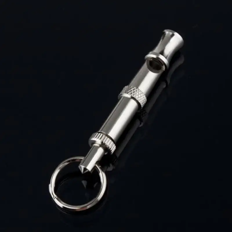 Adjustable Pet Dogs Training Whistle Pets Discipline Supplies Stop Barking Ultrasonic Sound Flute Silent Whistle Control Tools
