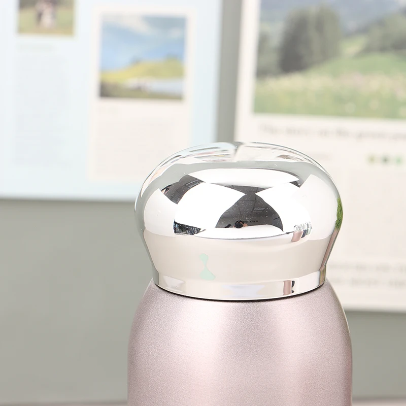 Thermos Bottle Stainless Steel Cute Thermal Water Bottles Vacuum Flask Leakproof Portable Belly Cups 200Ml For Kids Girls