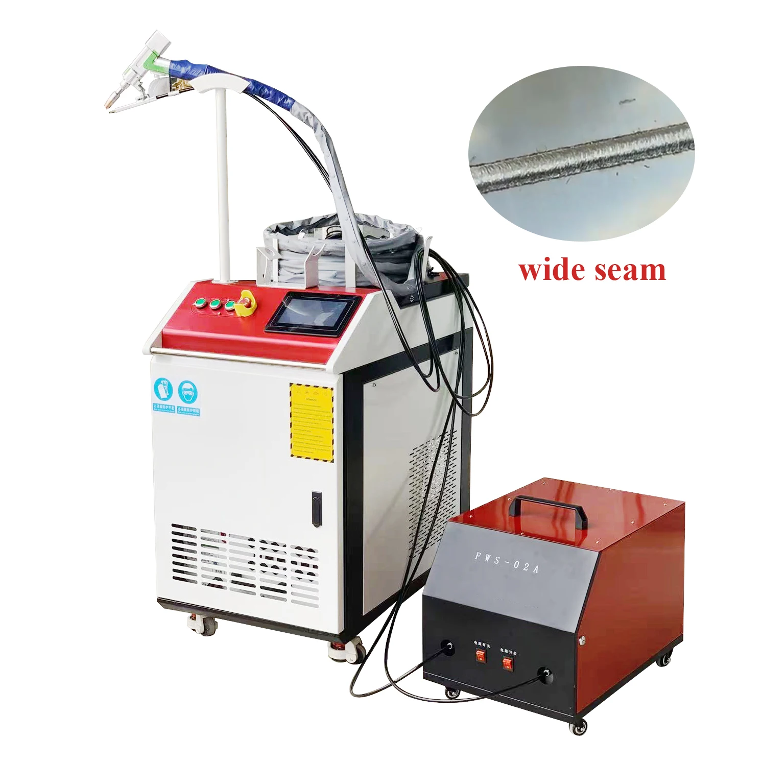 

Zhongcan Laser Welding Machine Welder Handheld Double Wire Feed For Metal Aluminum Stainless Steel Iron