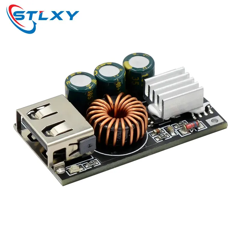 QC3.0 DIY 고속 충전기 DC 5-32V 24W 휴대전화 비상 충전용 스텝다운 모듈