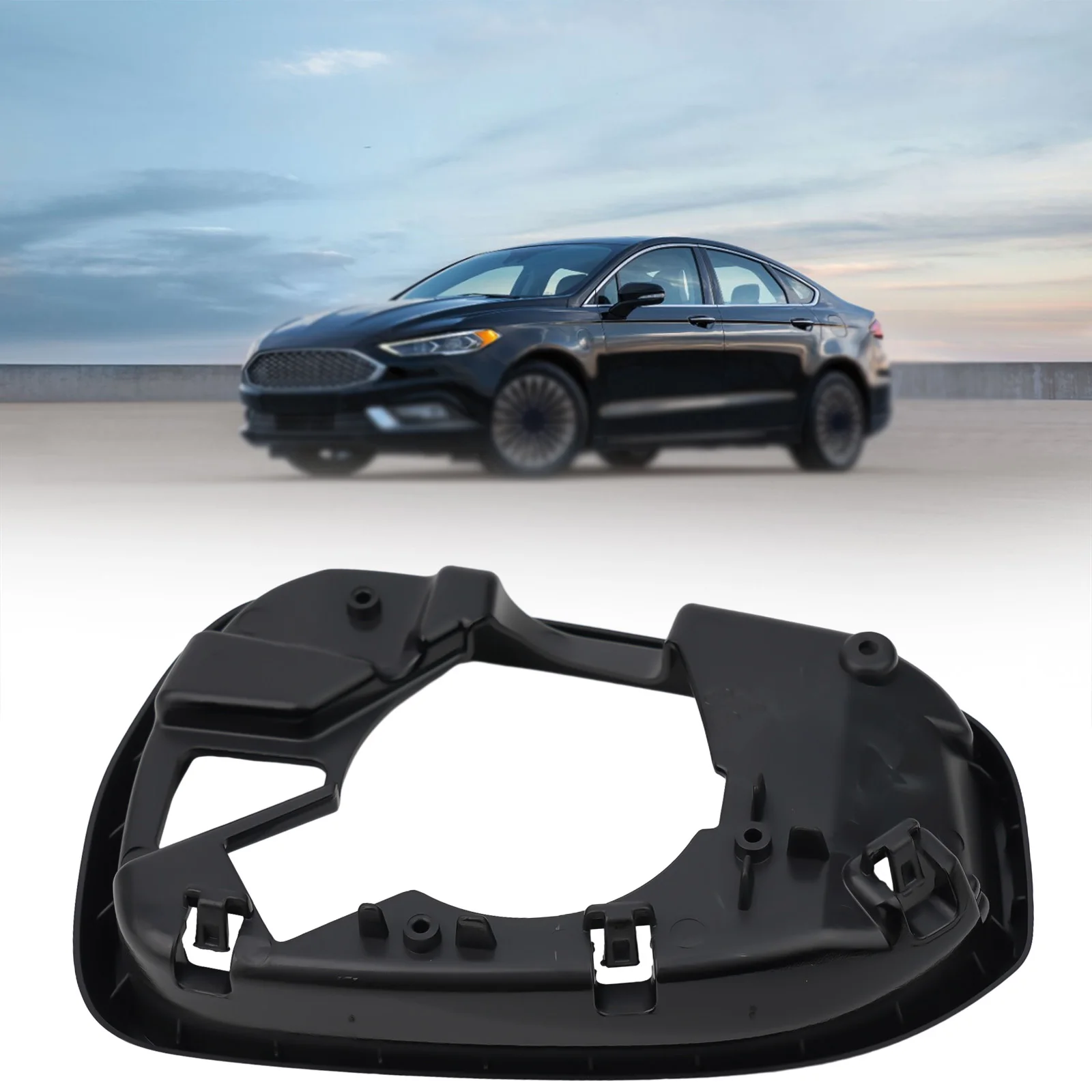 

Отделка рамы зеркала для Ford Fusion 2013 2020 черного цвета улучшите свой автомобиль \ стиль Улучшенный ABS-материал легко установить