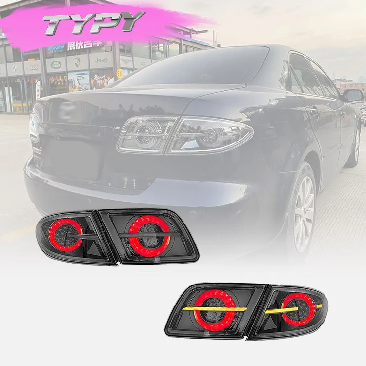 

Car Tail Lamp Upgrade LED Tail Light Dynamic Signal Rear Light Plug and Play For Mazda 6 M6 2003-2015