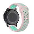 Pink teal green