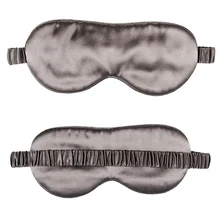 

Natural Silk Sleep Mask Super-Smooth & Soft Eye Mask with Adjustable Strap Blindfold Perfect Blocks Light Pressure Free Unisex