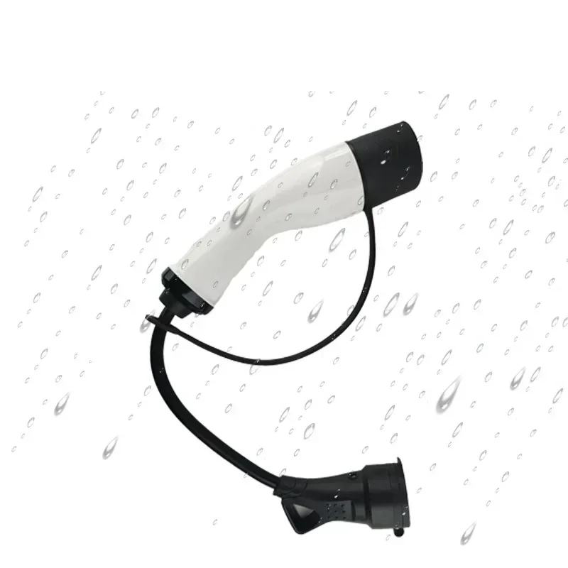 16A 3.5kw Type2 to Schuko Adapter Mennekes Type 2 to European Domestic Socket for Electric Scooters E-Bikes