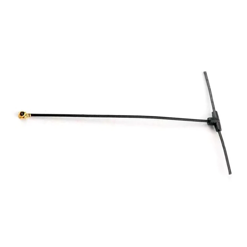 Comparaison des antennes omnidirectionnelles ELRS 2.4GHz : 40mm et 90mm côte à côte.