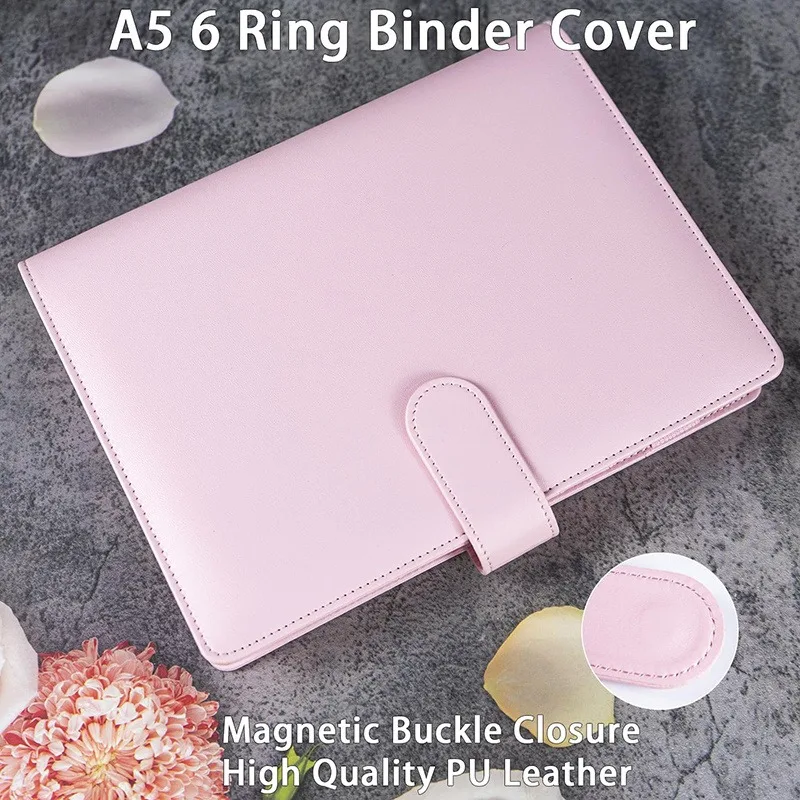 PU Leather Photocard Binder Album Collect Book Storage Binding Machine For Card Collectors