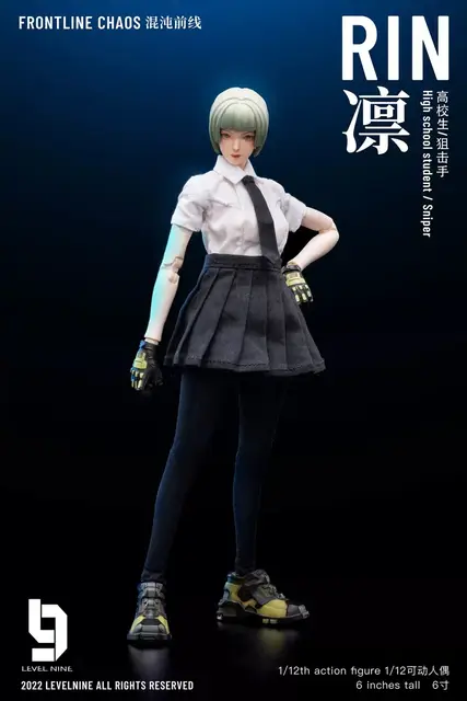 1/12 JOYTOY Level Nine Action Figure Frontline Chaos Sniper