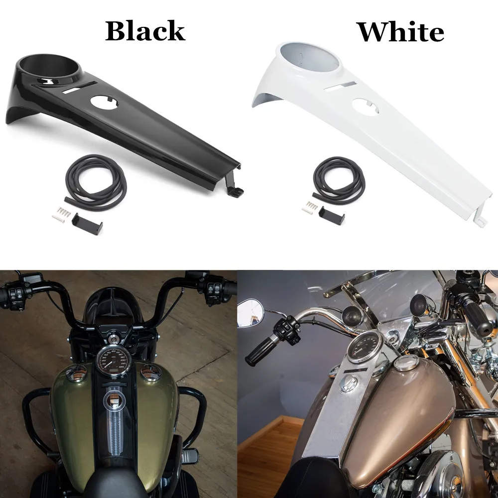 Abs Plastic Motorcycle Fuel Tank Protector Cover Harley Road King