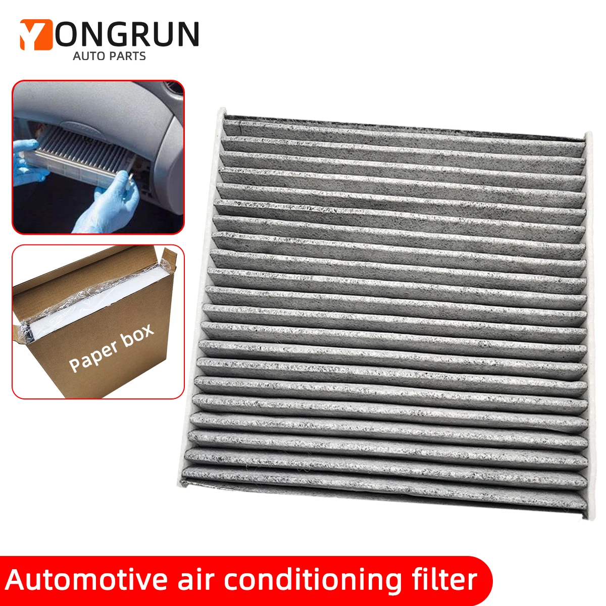 Air Filter Fresh Breeze Cabin for Car Passenger Compartment w CF10134 for Honda Vehicles Purolator C35519 80292-SDA-407 BOSCH P3875WS