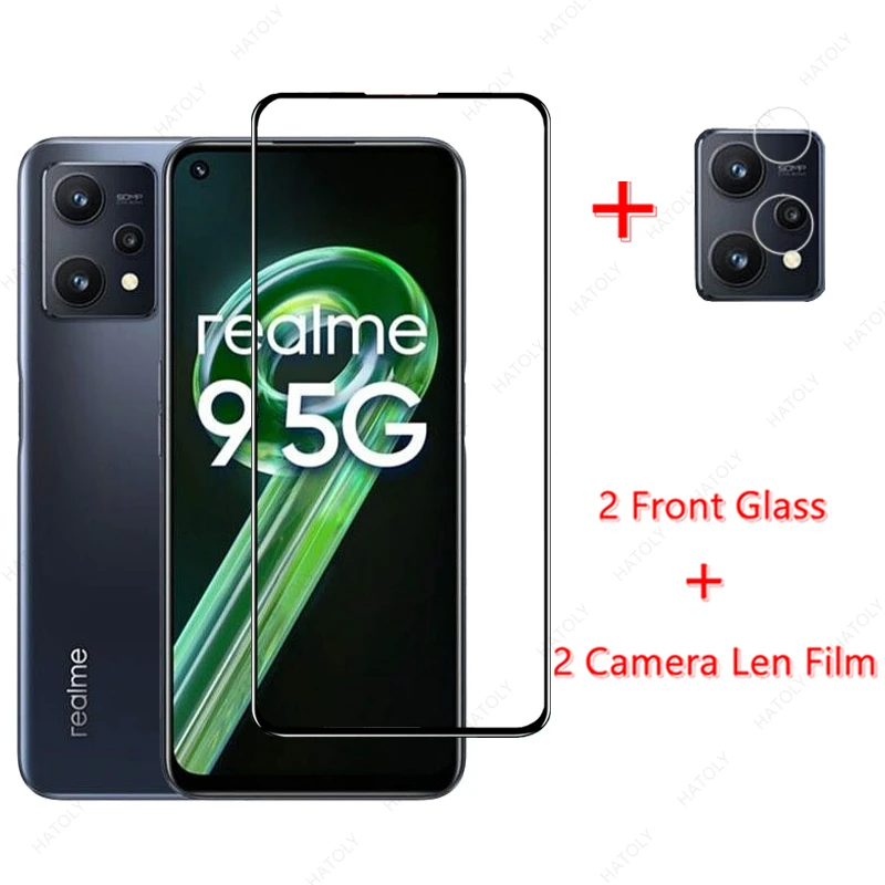 

Glass for Realme 9 5G Tempered Glass for Realme 9 5G Screen Protector Camera Len Film for Realme 9 Pro Plus 9i 8i 8s 8 4G 5G