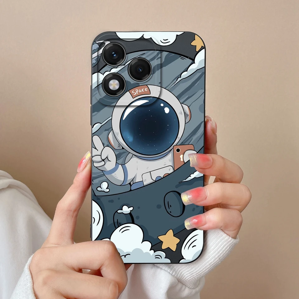 Panda Cat Astronaut Camera Protection Bumper Case - Enhanced Phone Protector