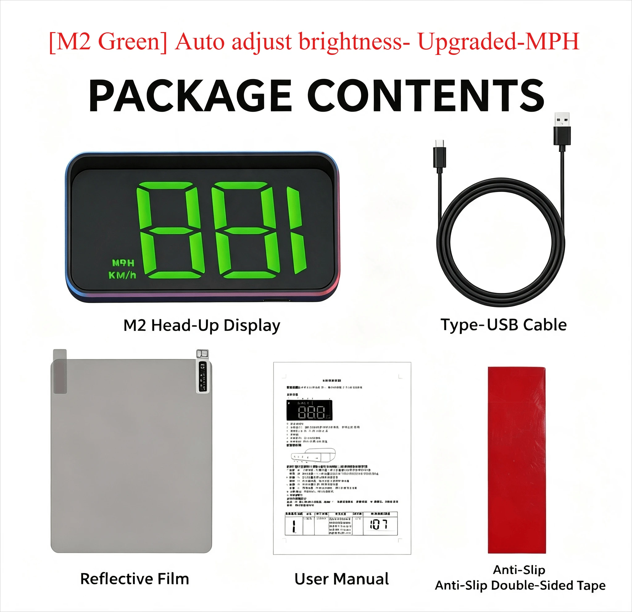 Auto adjust-MPH